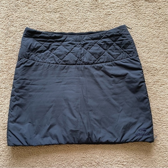 Eider Insulated Outdoor Skirt Puffer Skirt W’s 38 US 6 Dark Navy Quilted Active - Picture 1 of 9